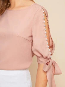 Split Sleeve Top