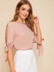 Split Sleeve Top